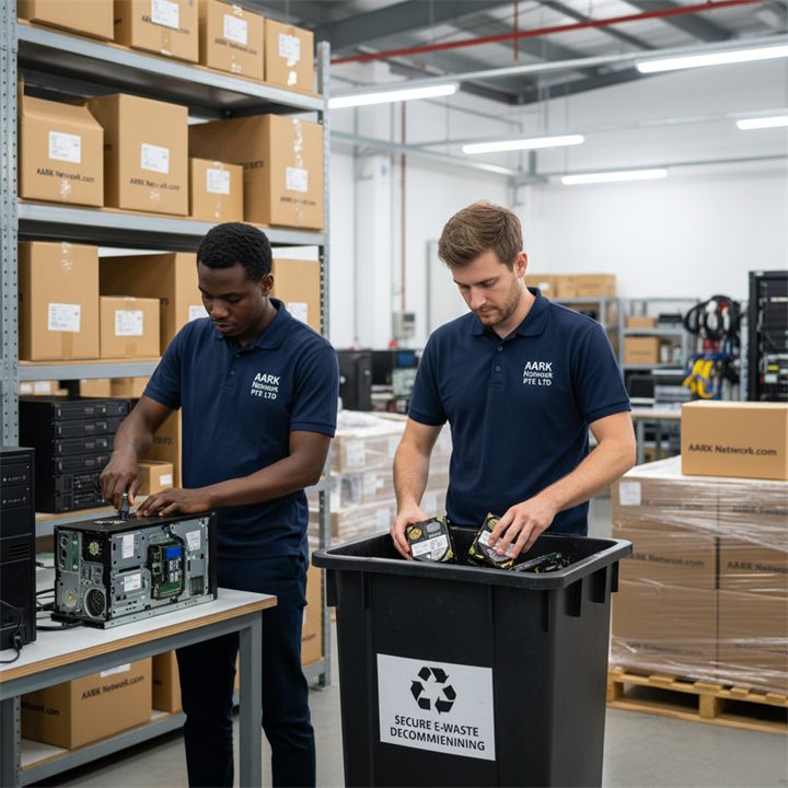 E-waste and decommissioning support
